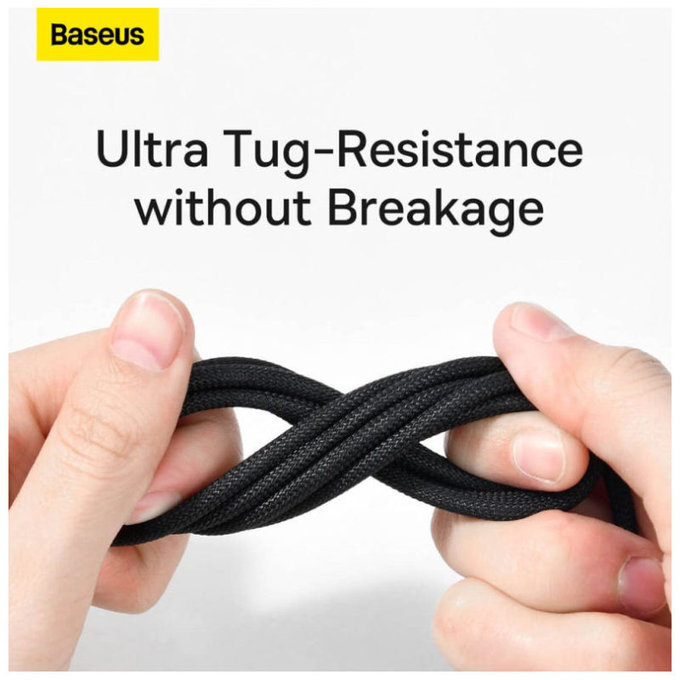 Baseus - Câble USB-C/USB, 1.5m, noir