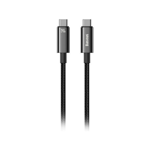 Baseus - Câble USB-C/USB-C, 1.5m, noir