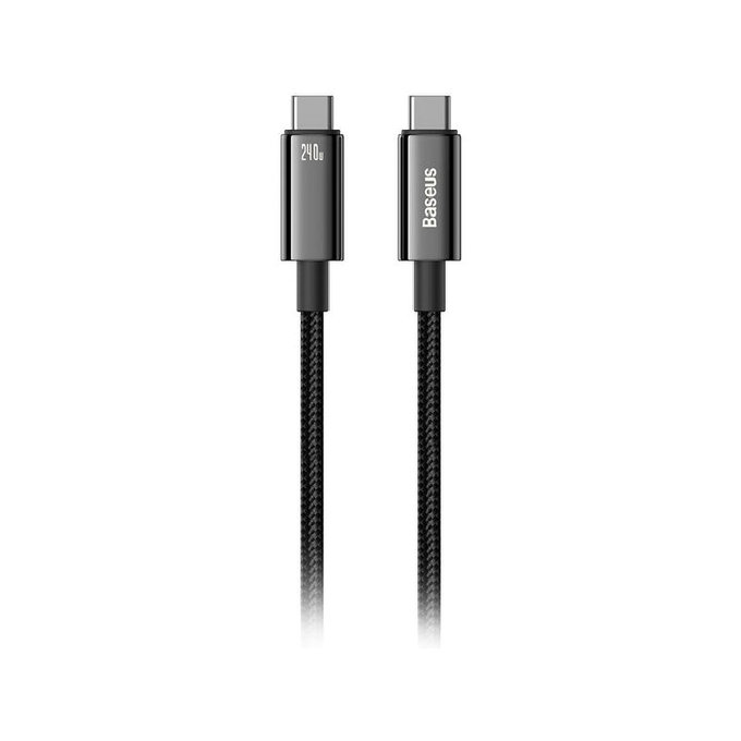 Baseus - Câble USB-C/USB-C, 1.5m, noir