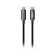 Baseus - Câble USB-C/USB-C, 1.5m, noir