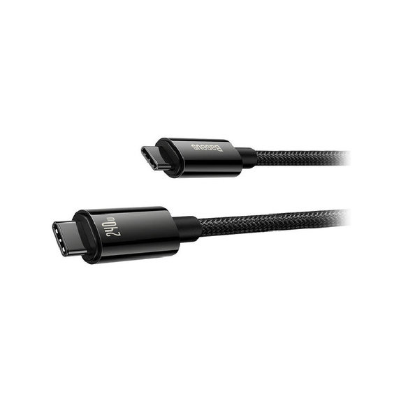 Baseus - Câble USB-C/USB-C, 1.5m, noir