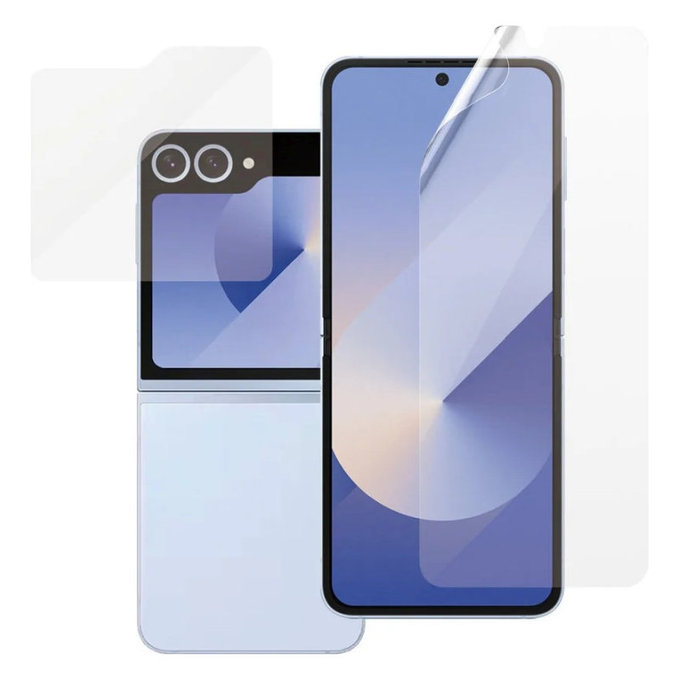 Film de protection UWF et verre trempé pour Samsung Z Flip6, Transparent, PanzerGlass