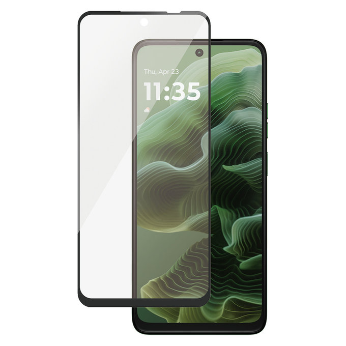 Verre trempé pour Motorola Moto G35, Noir, SAFE by PanzerGlass