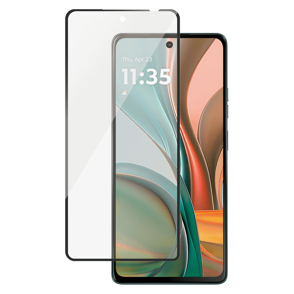 Verre trempé UWF pour Motorola Moto G75 5G, Noir, SAFE by PanzerGlass