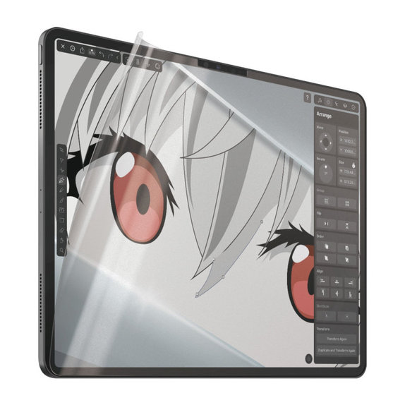 Film de protection GraphicPaper UWF pour iPad Air 13"/Pro 13", Transparent, PanzerGlass