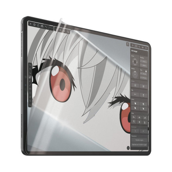 Film de protection GraphicPaper UWF pour iPad Pro 12,9", Transparent, PanzerGlass