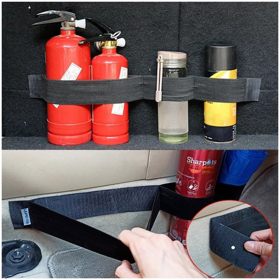 Sangles de fixation pour sacs dans la voiture 50 x 5cm