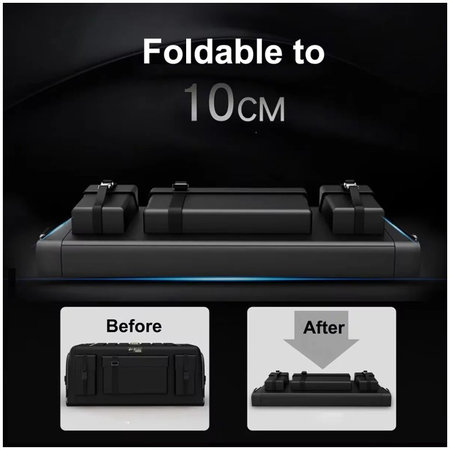 Sac/boîte de rangement pour coffre de voiture 70L - 60x30x30cm