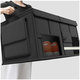Organisateur de coffre pliable en cuir grande capacité 60L 57x34x29cm