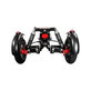 Monorim X3 - Kit de Suspension avec Deux Roues Arrières pour Xiaomi Mi Trottinette Électrique 2 M365, Pro, Pro 2, Mi 3