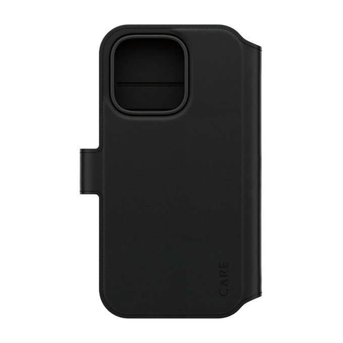 Coque Wallet Tango Two-In-One avec MagSafe pour iPhone 16 Pro, Noir, CARE