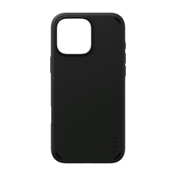 Coque Double Defense pour iPhone 16 Pro Max, Noir, CARE
