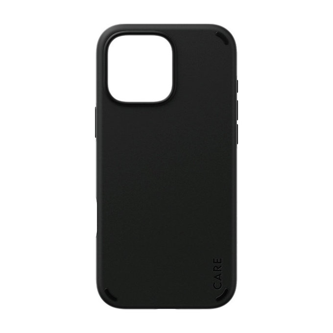 Coque Double Defense pour iPhone 16 Pro Max, Noir, CARE