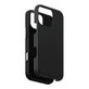 Coque Double Defense pour iPhone 16 Pro Max, Noir, CARE