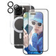 Bundle Hoops Ceramic + Verre trempé UWF Ceramic + Coque Kickstand pour iPhone 16 Pro, CARE