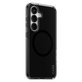 Étui Smokey avec QI noir pour Samsung Galaxy S25, Noir, PanzerGlass