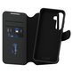 Étui Wallet Tango Two-In-One avec QI pour Samsung Galaxy S25, Noir, PanzerGlass