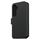 Étui Wallet Tango Two-In-One avec QI pour Samsung Galaxy S25, Noir, PanzerGlass