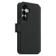Étui Wallet Tango Two-In-One avec QI pour Samsung Galaxy S25, Noir, PanzerGlass