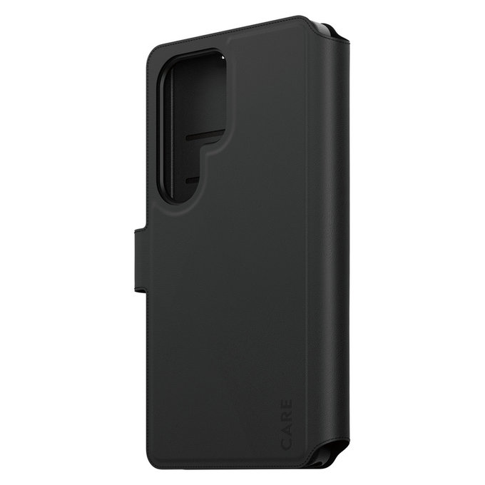 Étui Wallet Tango Two-In-One avec QI pour Samsung Galaxy S25 Ultra, Noir, PanzerGlass