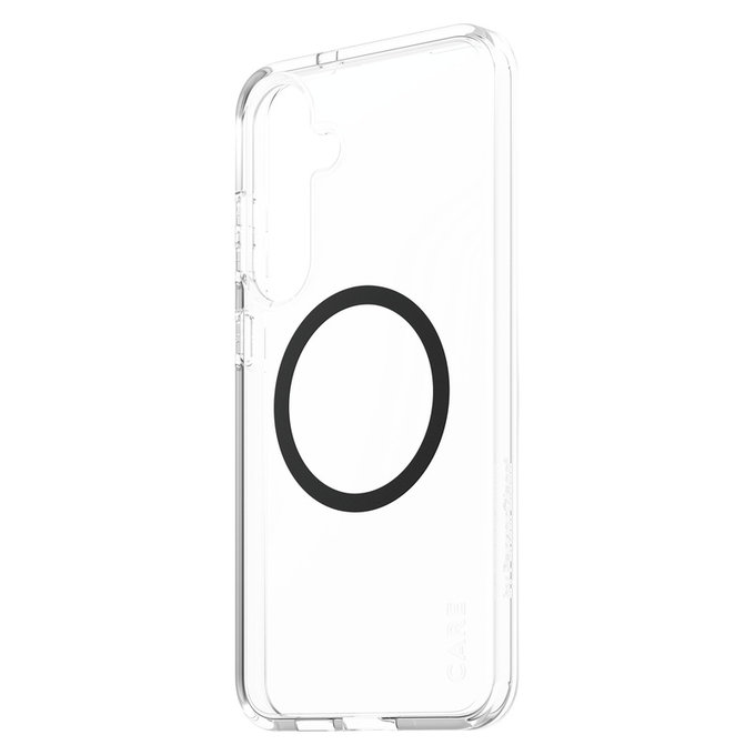 Étui Urban Combat avec QI noir pour Samsung Galaxy S25+, Transparent, PanzerGlass