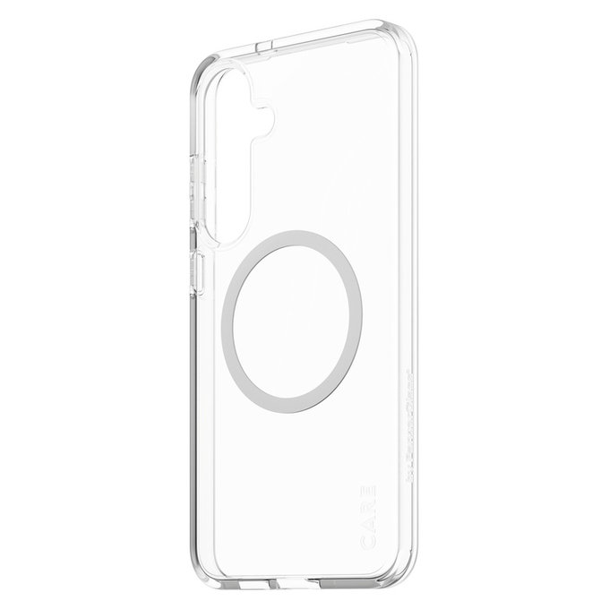 Étui Urban Combat avec QI blanc pour Samsung Galaxy S25+, Transparent, PanzerGlass
