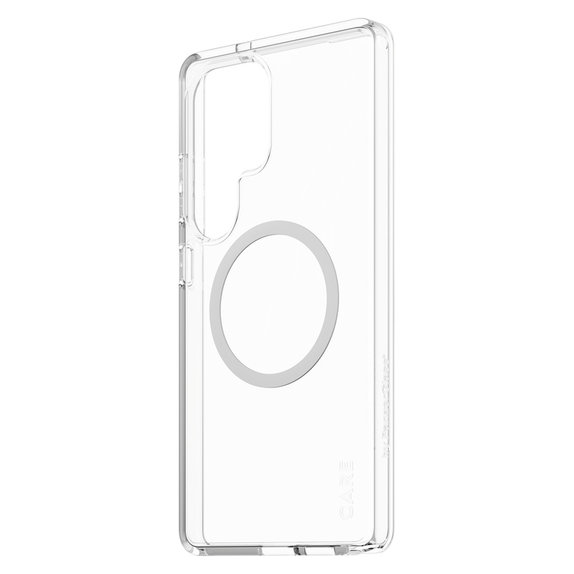 Étui Urban Combat avec QI blanc pour Samsung Galaxy S25 Ultra, Transparent, PanzerGlass