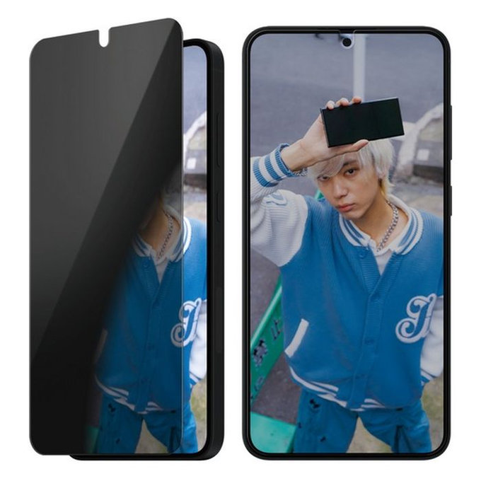 PanzerGlass - Verre Trempé UWF Privacy avec un applicateur pour Samsung Galaxy S25+, transparent