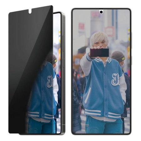PanzerGlass - Verre Trempé UWF Privacy avec un applicateur pour Samsung Galaxy S25 Ultra, transparent