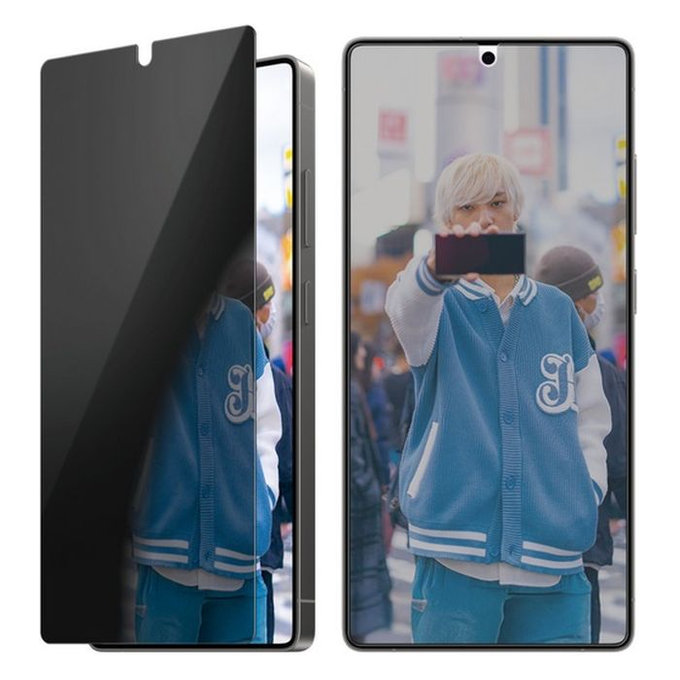 PanzerGlass - Verre Trempé UWF Privacy avec un applicateur pour Samsung Galaxy S25 Ultra, transparent