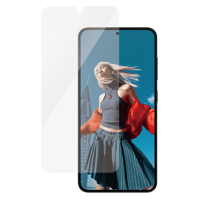 Verre trempé UWF Ceramic avec applicateur pour Samsung Galaxy S25, Clair, PanzerGlass