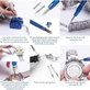 Kit d'outils de réparation de montres - 185pcs