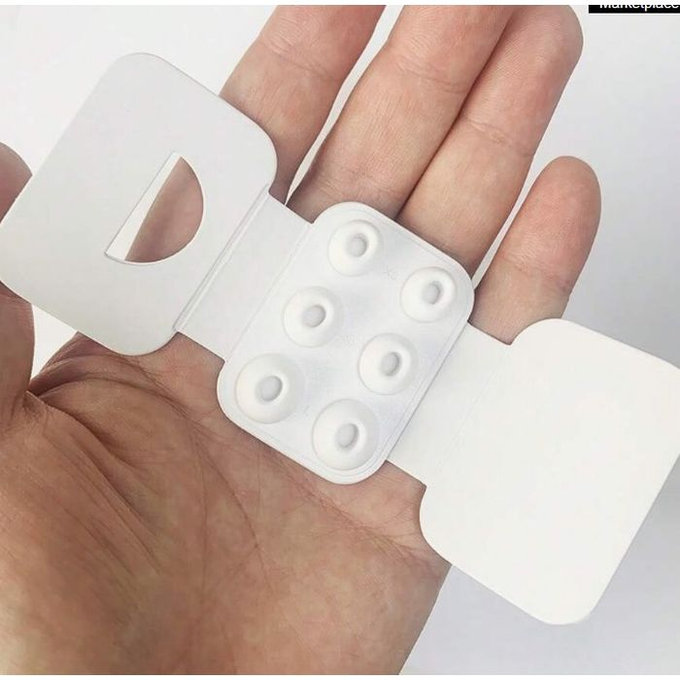 FixPremium - Embouts pour AirPods Pro - Set 3pcs (L, S, XS), blanc