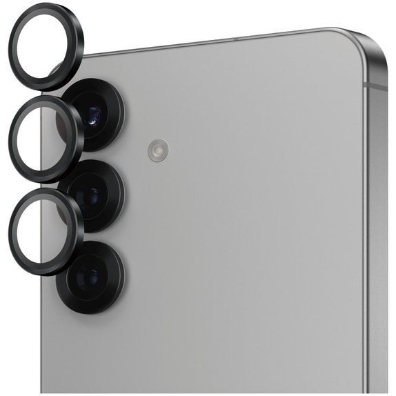 Protection d’objectif photo Hoops pour Samsung S25, Noir, PanzerGlass