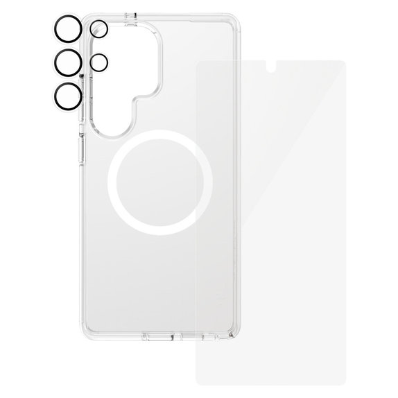 Bundle 3-en-1 pour Samsung Galaxy S25 Ultra, PanzerGlass