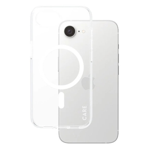 Coque Urban Combat avec MagSafe pour iPhone 17e/16e, Blanc, CARE