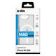 SBS - Étui Light Mag pour iPhone 16e, transparent