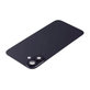 Apple iPhone 16 - Verre de la coque arriere + Verre de caméra + Plaque en métal + Aimants MagSafe + Câble flexible (Black)