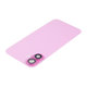 Apple iPhone 16 - Verre de la coque arriere + Verre de caméra + Plaque en métal + Aimants MagSafe (Pink)