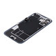 Apple iPhone 16 Plus - Verre de la coque arriere + Verre de caméra + Plaque en métal + Aimants MagSafe + Câble flexible (Black)