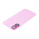 Apple iPhone 16 Plus - Verre de la coque arriere + Verre de caméra + Plaque en métal + Aimants MagSafe (Pink)