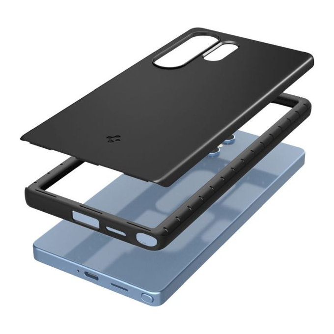 Spigen - Étui Thin Fit avec MagSafe pour Samsung Galaxy S25 Ultra, noir