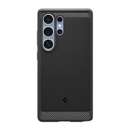 Spigen - Étui Rugged Armor avec MagSafe pour Samsung Galaxy S25 Ultra, Matte Black