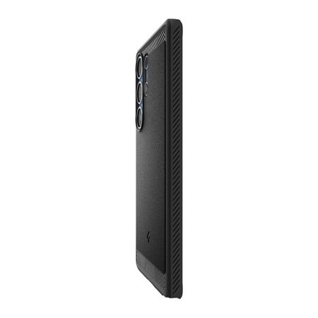 Spigen - Étui Rugged Armor avec MagSafe pour Samsung Galaxy S25 Ultra, Matte Black