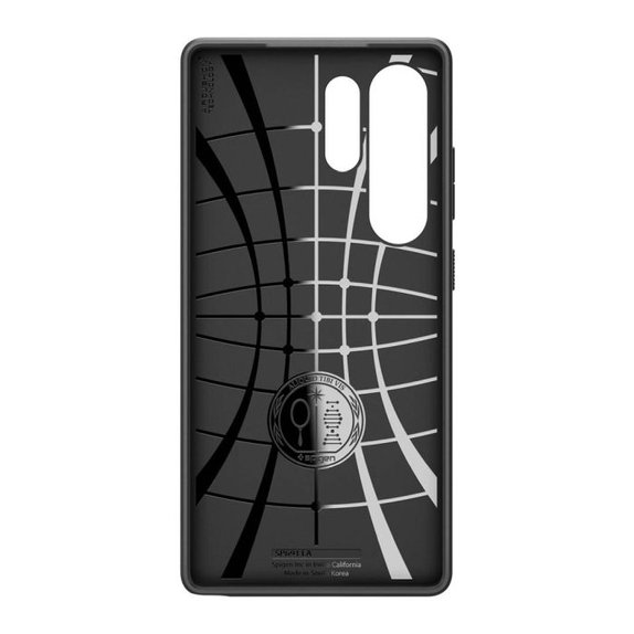 Spigen - Étui Liquid Air pour Samsung Galaxy S25 Ultra, Matte Black