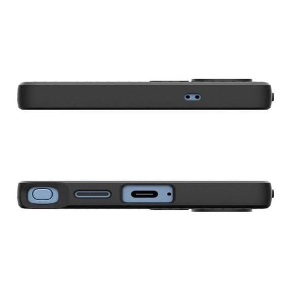Spigen - Étui Liquid Air pour Samsung Galaxy S25 Ultra, Matte Black