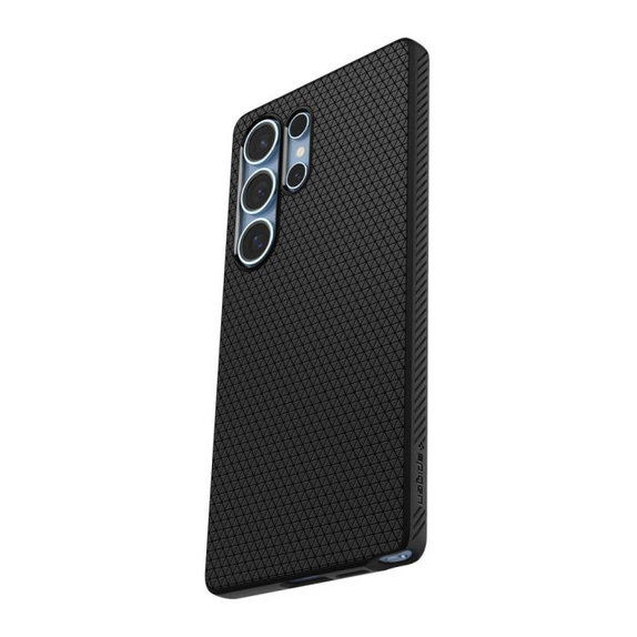 Spigen - Étui Liquid Air pour Samsung Galaxy S25 Ultra, Matte Black