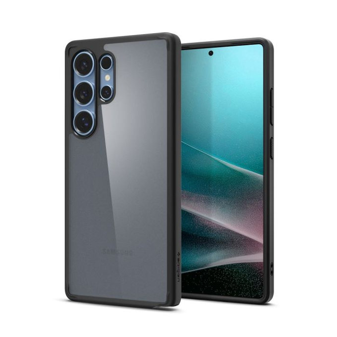 Spigen - Étui Ultra Hybrid pour Samsung Galaxy S25 Ultra, Frost Black