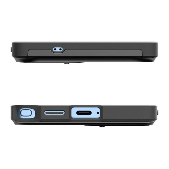 Spigen - Étui Optik Armor pour Samsung Galaxy S25 Ultra, noir