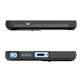 Spigen - Étui Optik Armor pour Samsung Galaxy S25 Ultra, noir